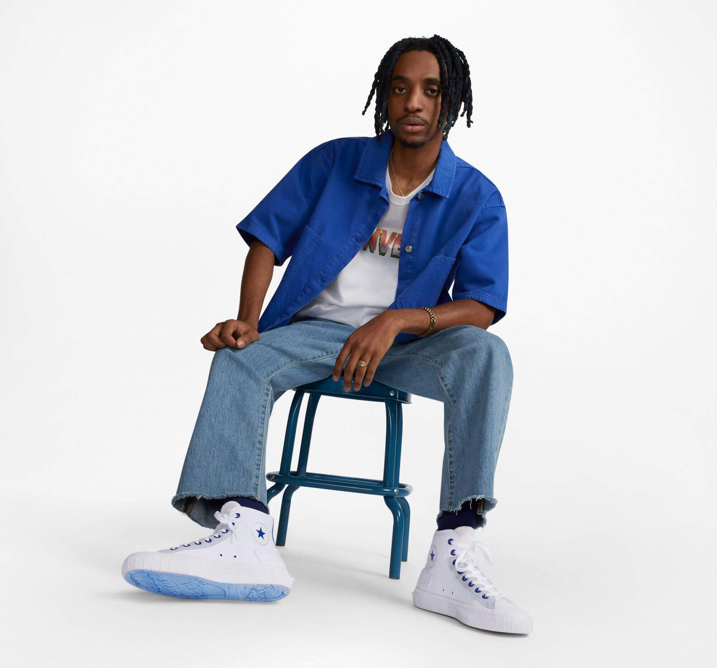 Dámske tenisky Convserse Chuck Taylor Alt Star Color Pop White/Blue/Ghosted