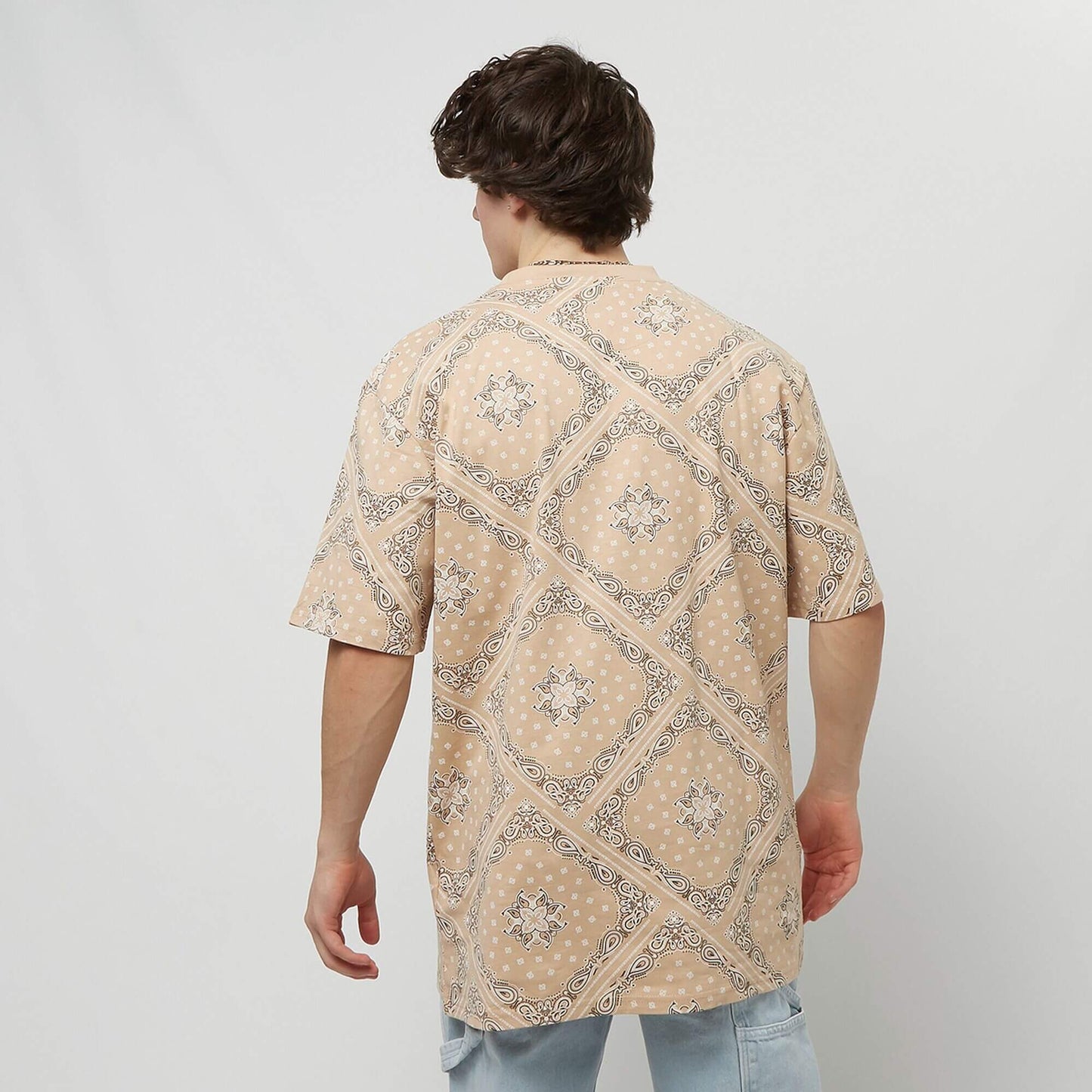 Karl Kani KK Small Signature Paisley Tee sand/black/white
