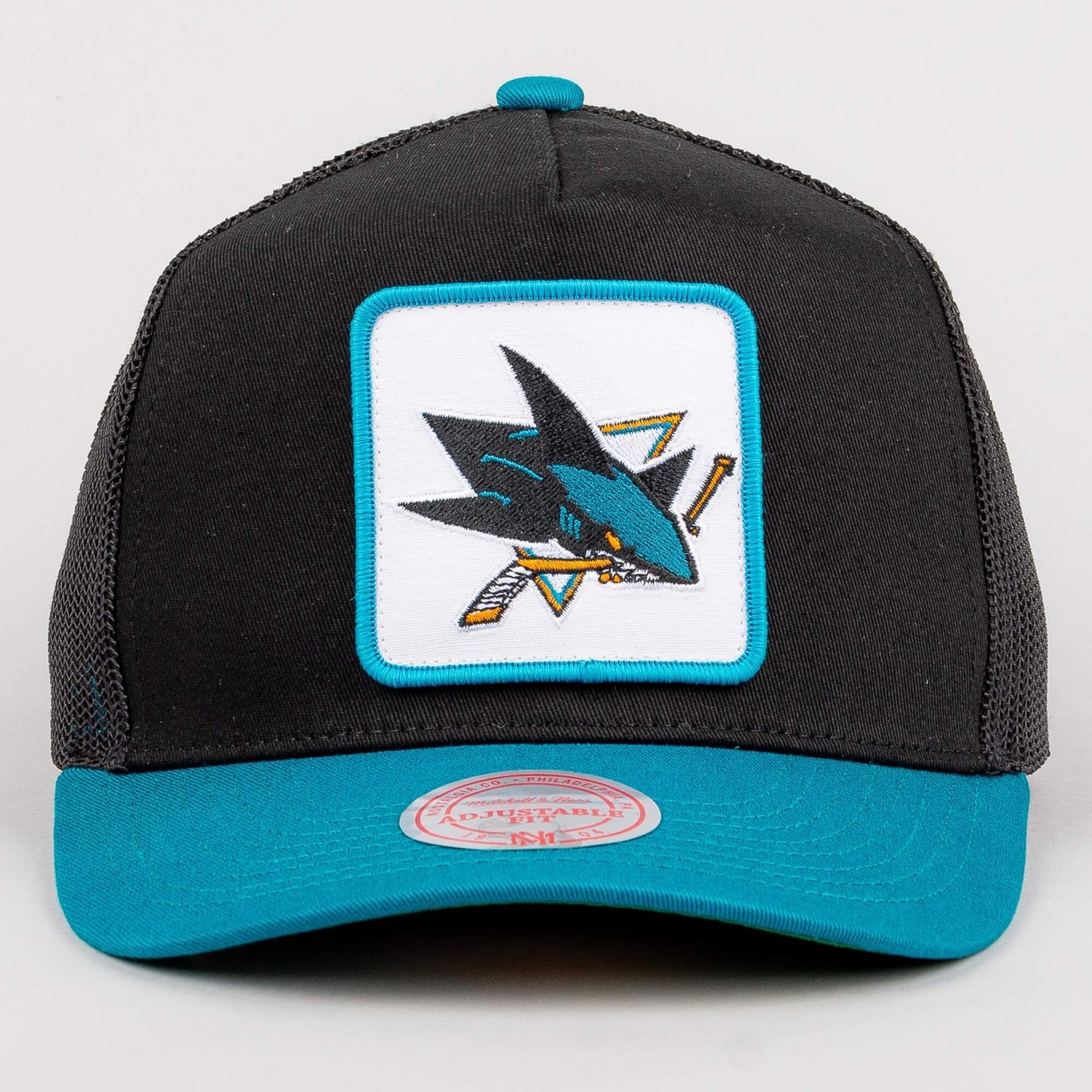 Mitchell & Ness NHL Truck It Trucker San Jose Sharks Black