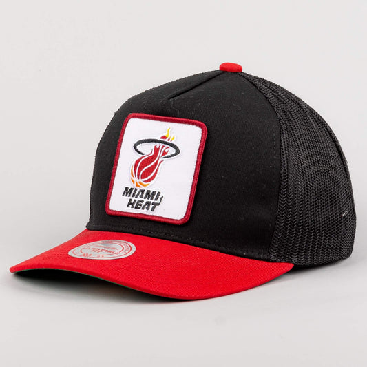 Mitchell & Ness NBA Truck It Trucker HWC Miami Heat Black
