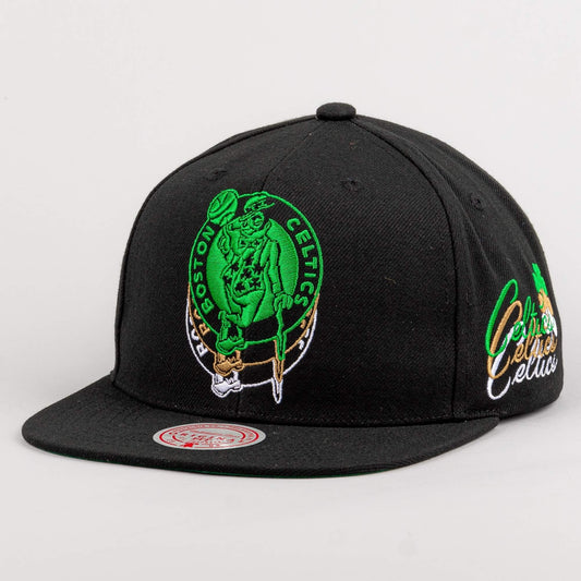 Mitchell & Ness NBA Drop It Snapback Boston Celtics Black