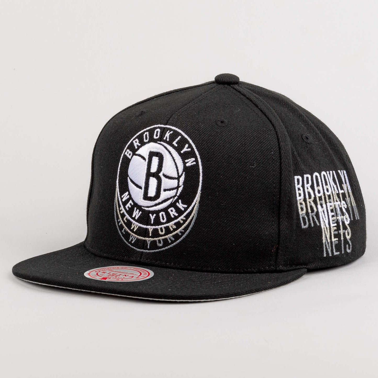 Šiltovka Mitchell & Ness NBA Drop It Snapback Brooklyn Nets čierna