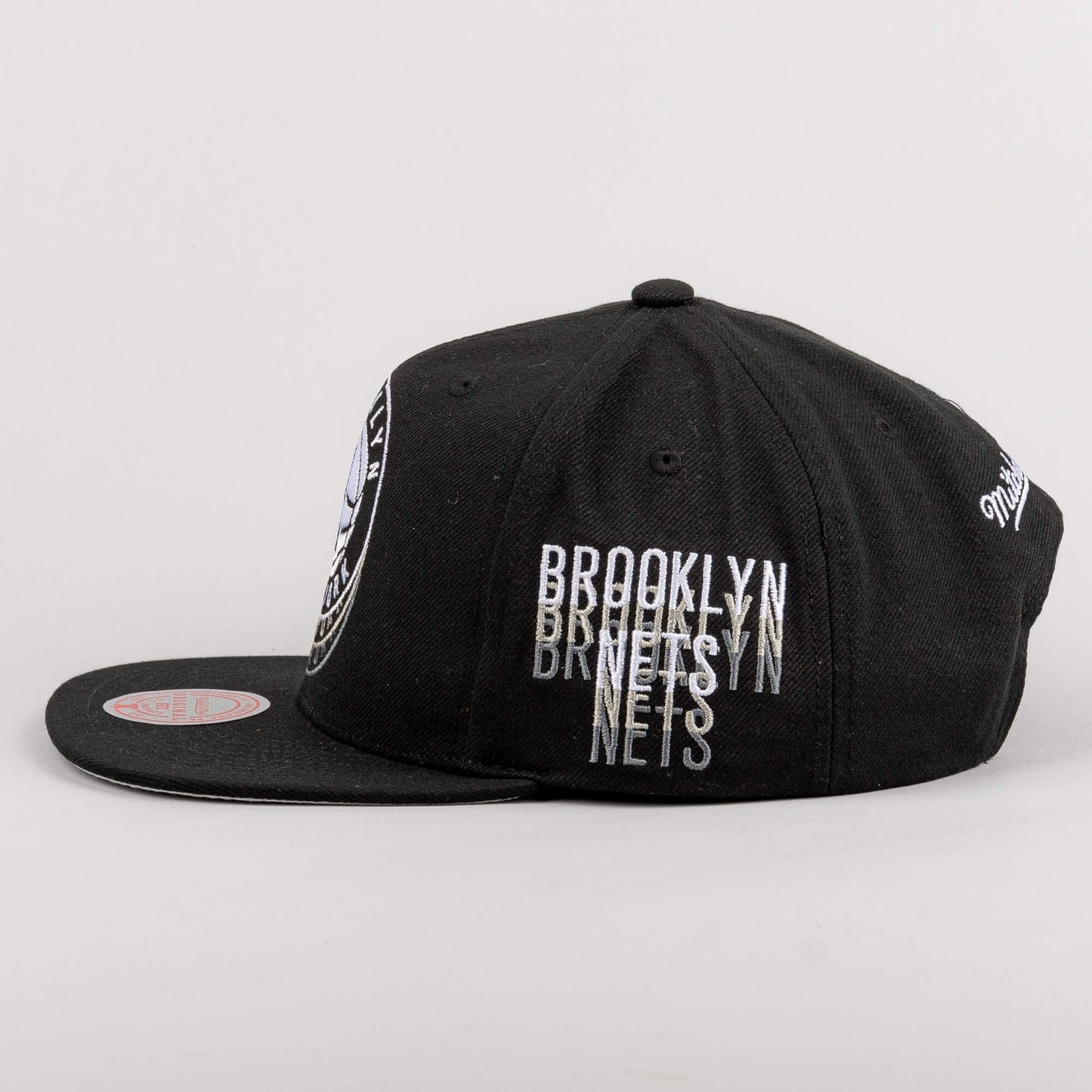 Šiltovka Mitchell & Ness NBA Drop It Snapback Brooklyn Nets čierna