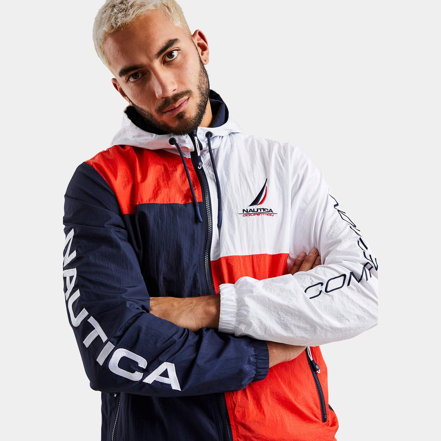 Nautica Competition Todos Track Top Multi