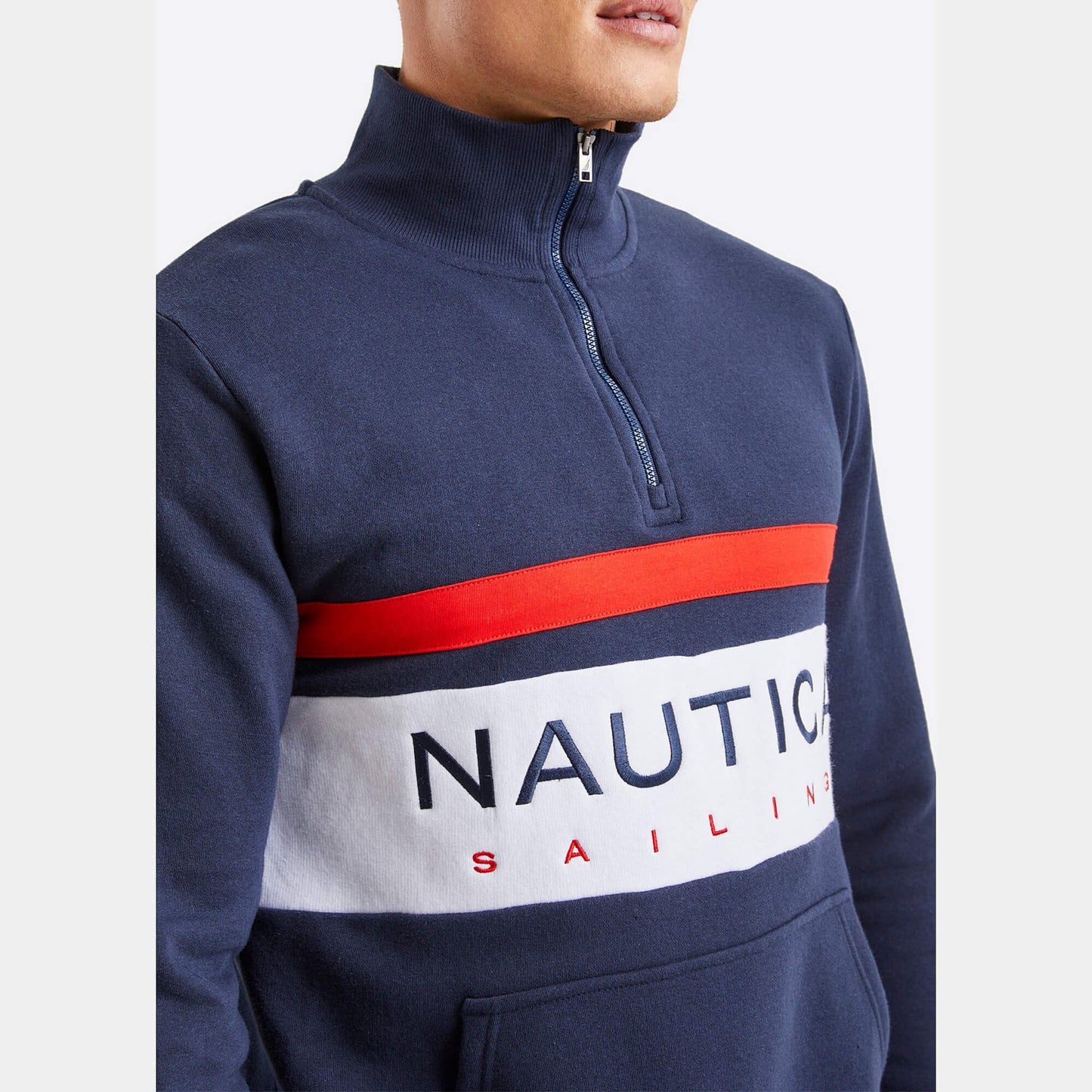 Nautica Colton 1/4 Zip Top Dark Navy