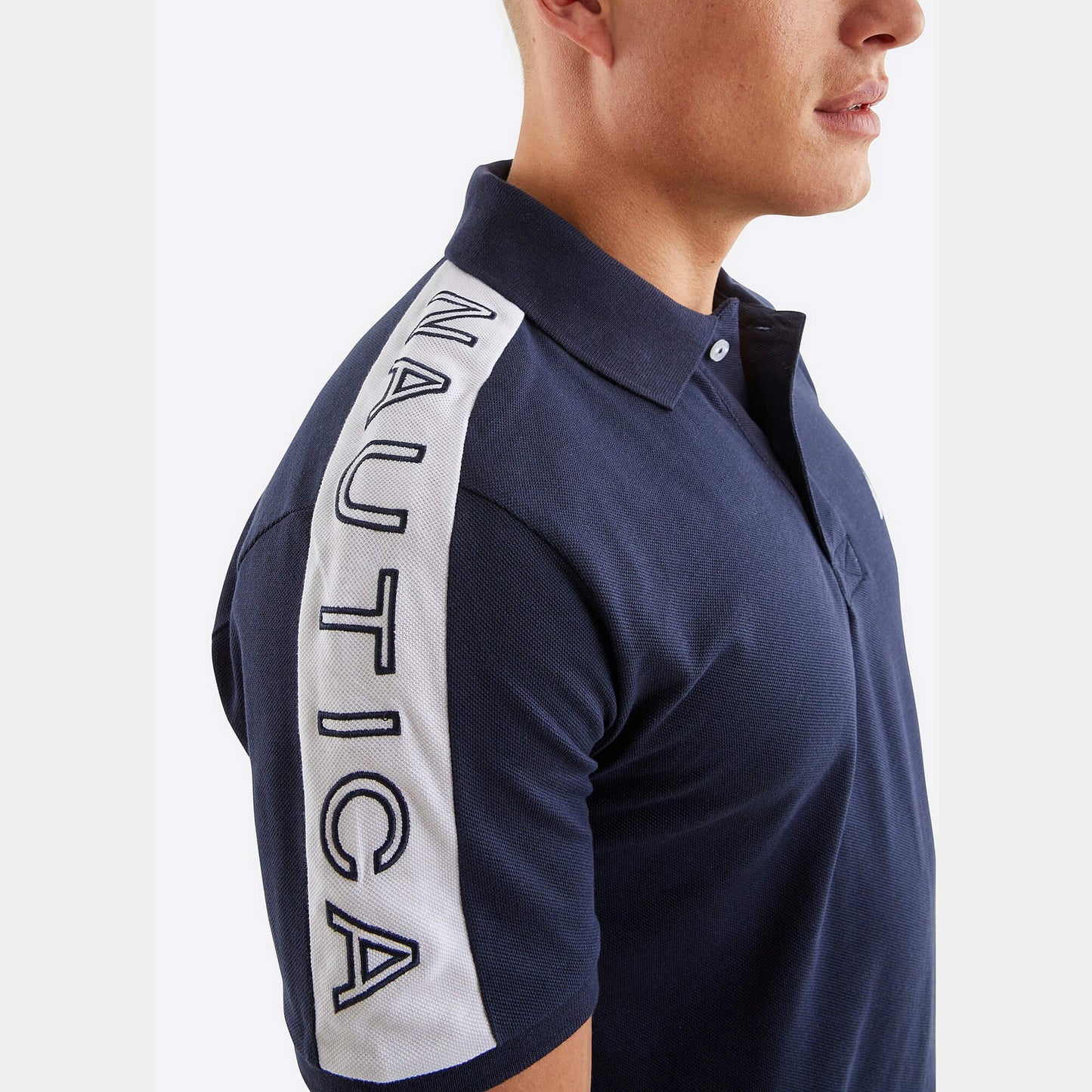 Nautica Dawson Polo Shirt Dark Navy