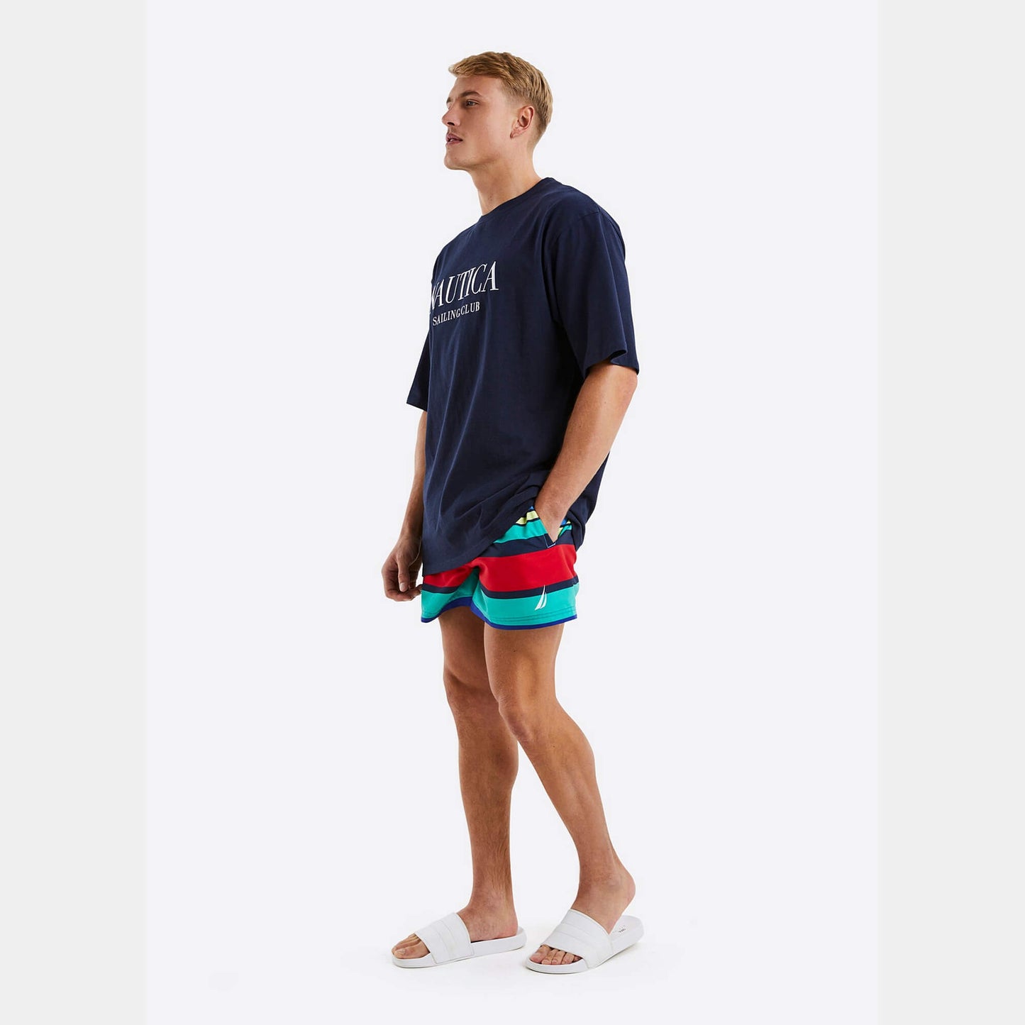 Plavecké šortky Nautica Radon 4'' Swim Short modré