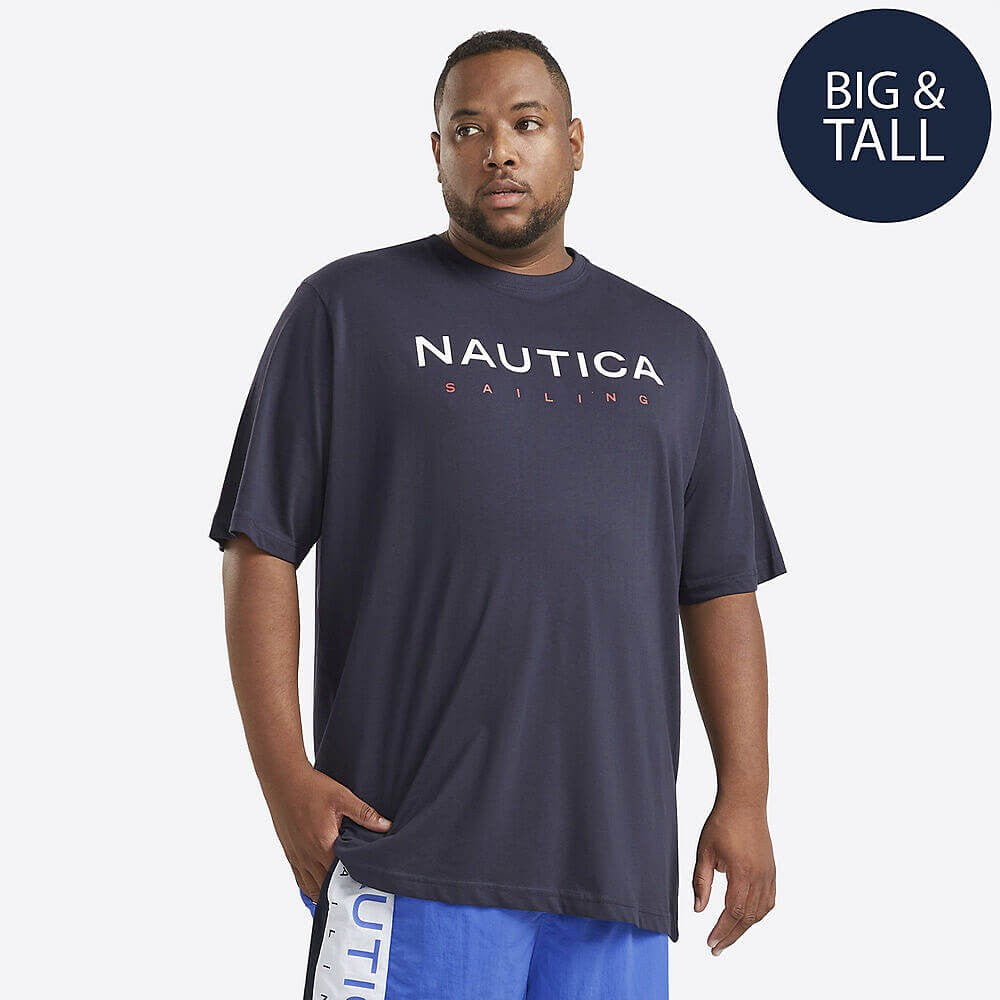 Nautica Jax T-Shirt B&T Dark Navy