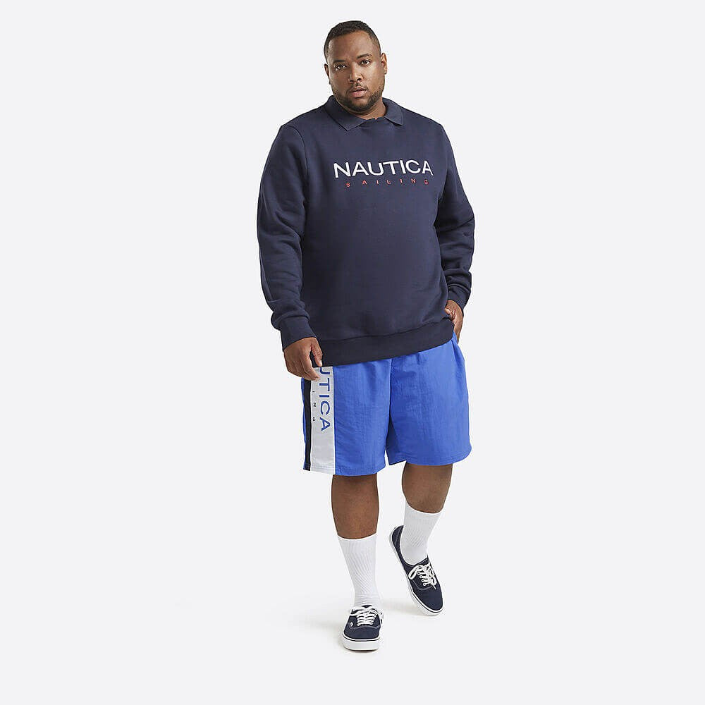 Mikina Nautica Otto Sweatshirt B&T tmavomodrá