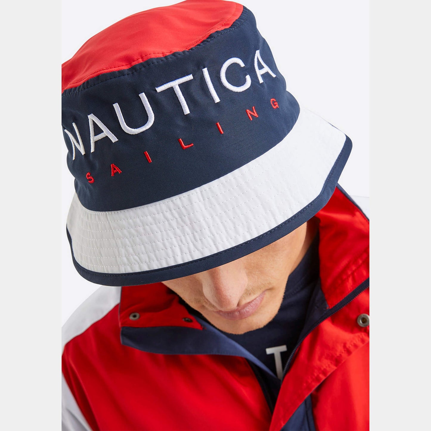 Nautica Caspian Bucket Hat Dark Navy