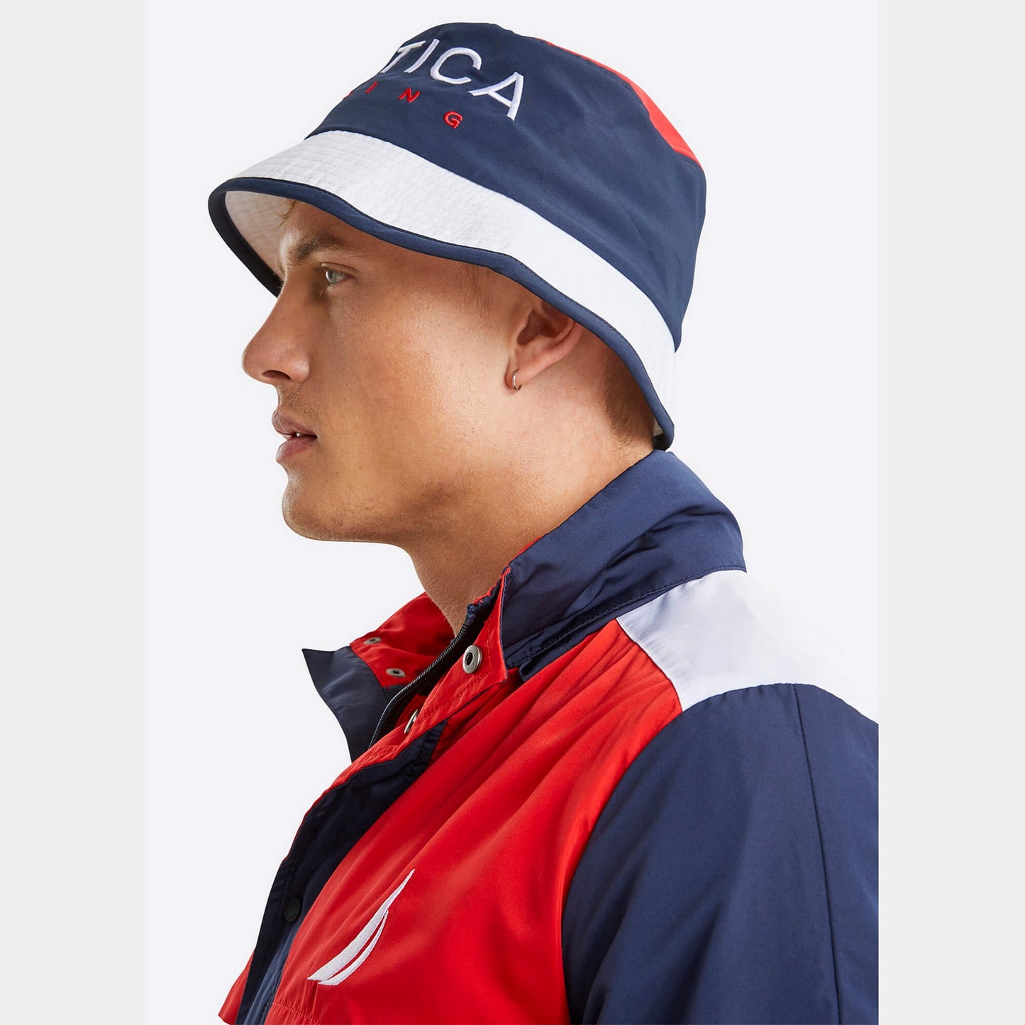 Nautica Caspian Bucket Hat Dark Navy