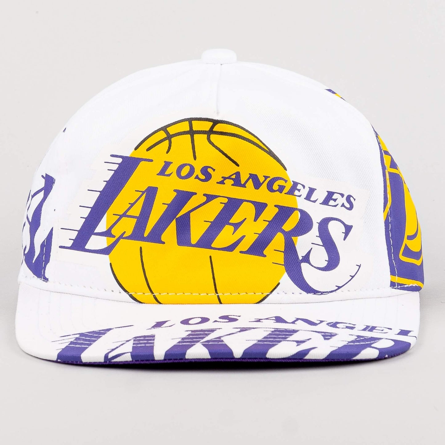 Šiltovka Mitchell & Ness NBA In Your Face Los Angeles Lakers biela