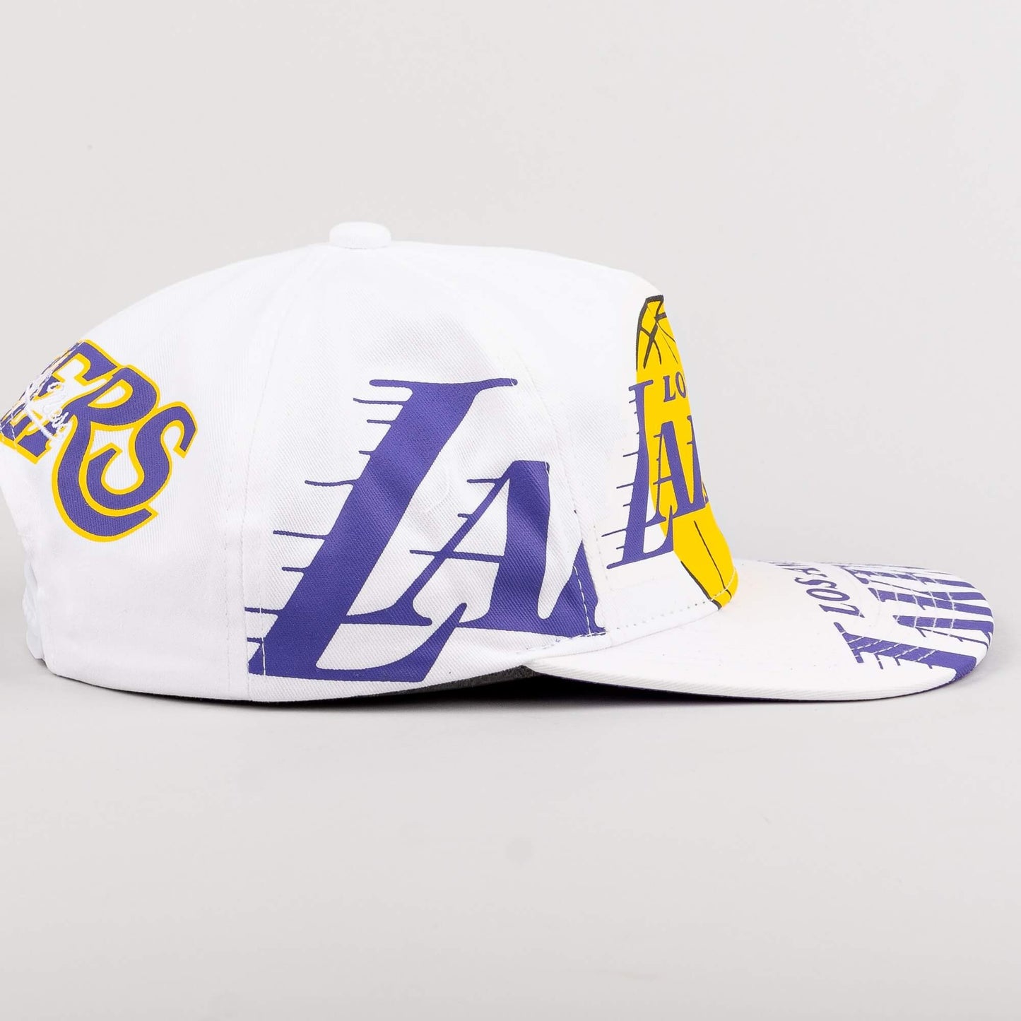 Šiltovka Mitchell & Ness NBA In Your Face Los Angeles Lakers biela