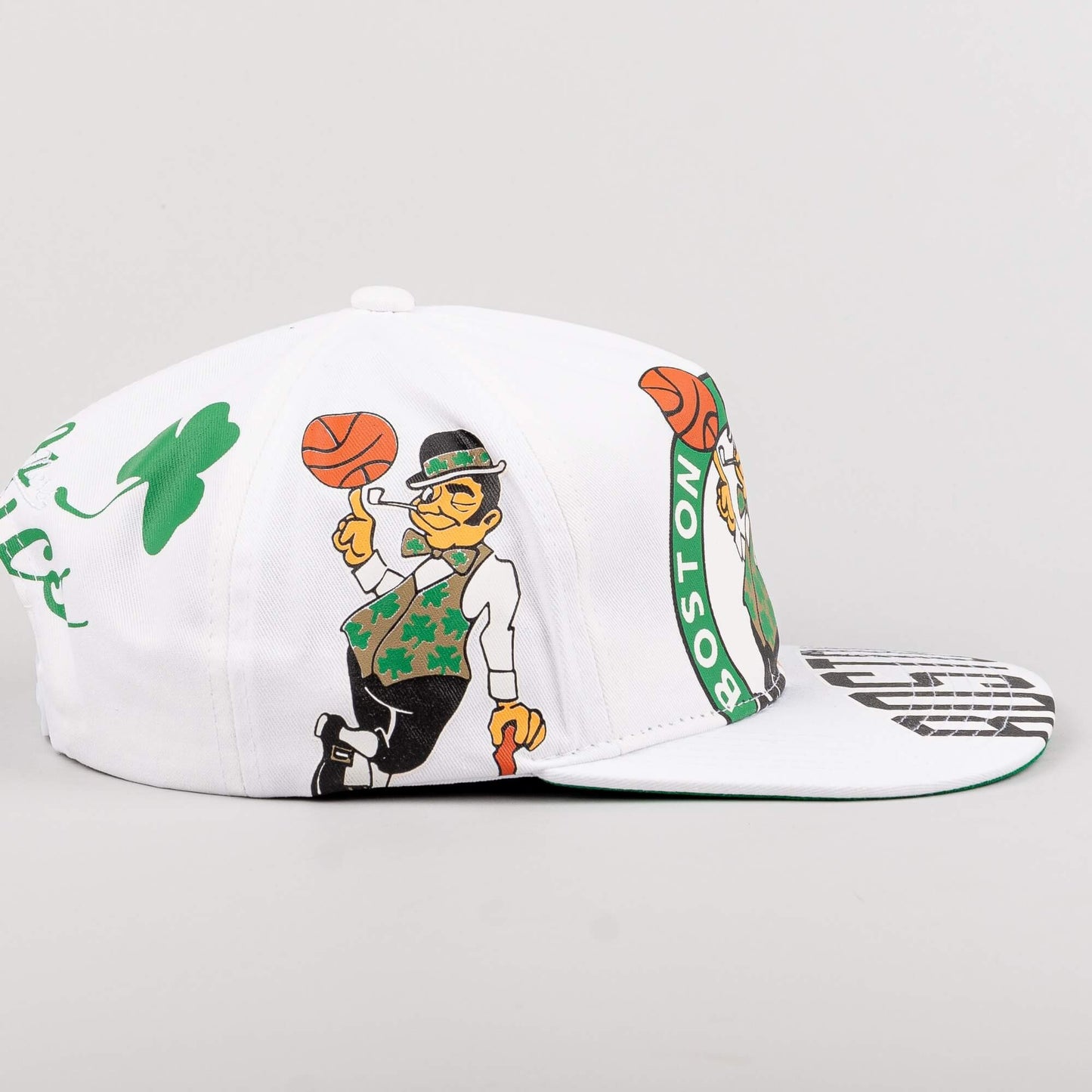 Šiltovka Mitchell & Ness NBA In Your Face Boston Celtics biela