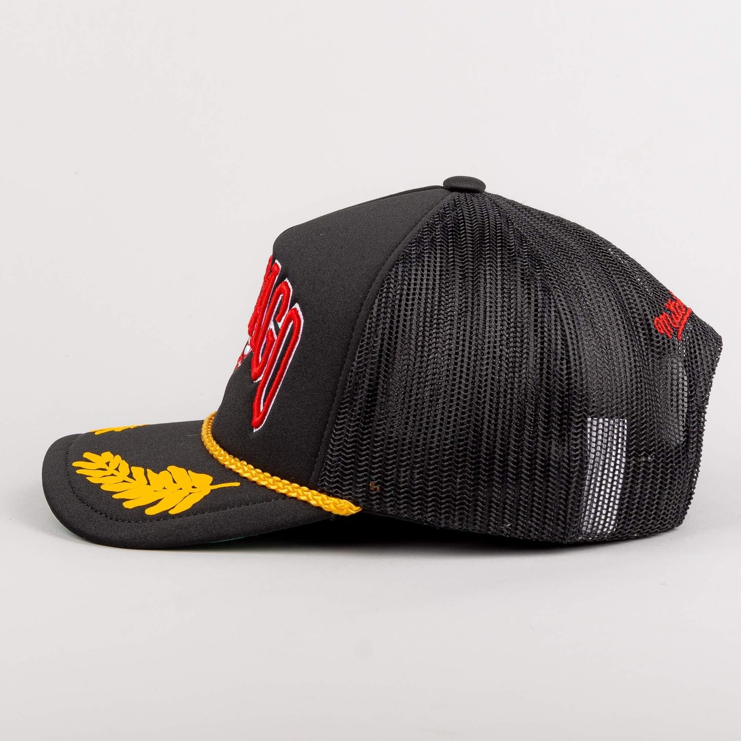 Šiltovka so sieťkou Mitchell & Ness NBA Gold Leaf HWC Chicago Bulls čierna