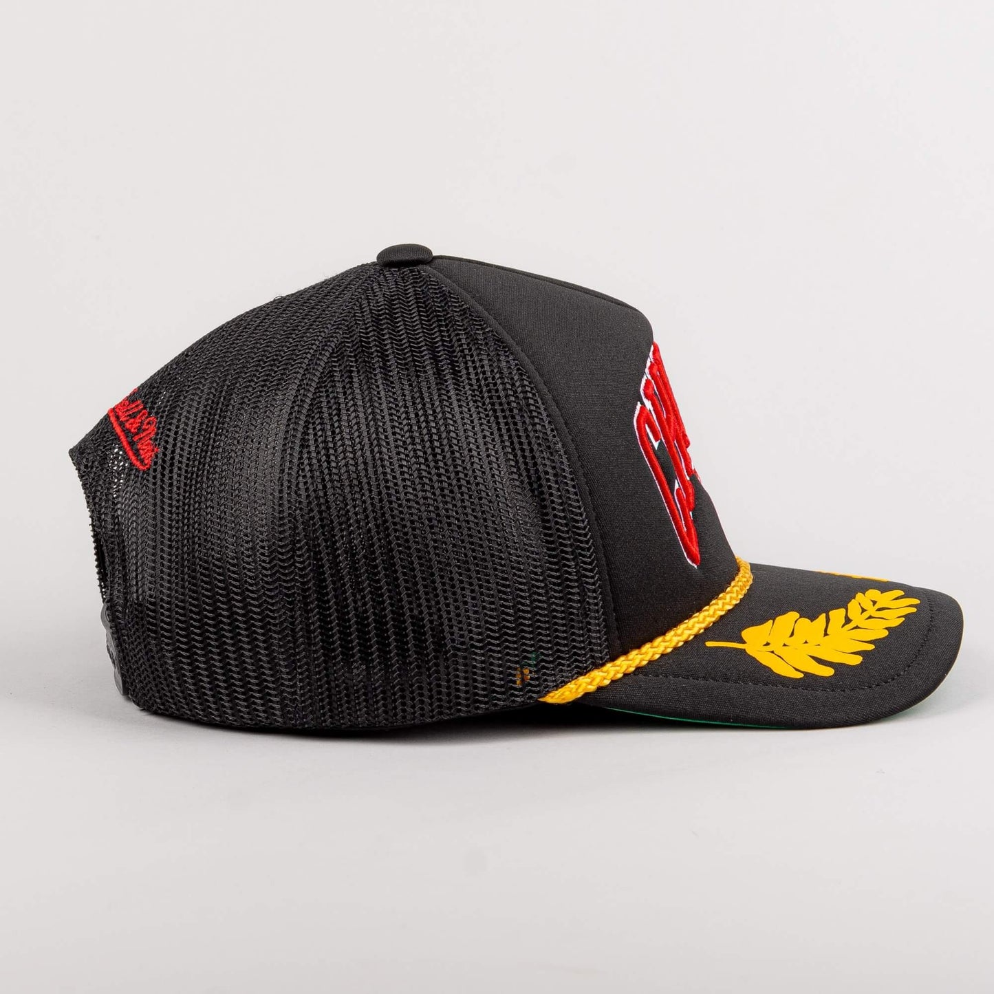 Šiltovka so sieťkou Mitchell & Ness NBA Gold Leaf HWC Chicago Bulls čierna