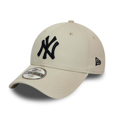 New Era MLB New York Yankees Stone Kids 9FORTY Cap Cream