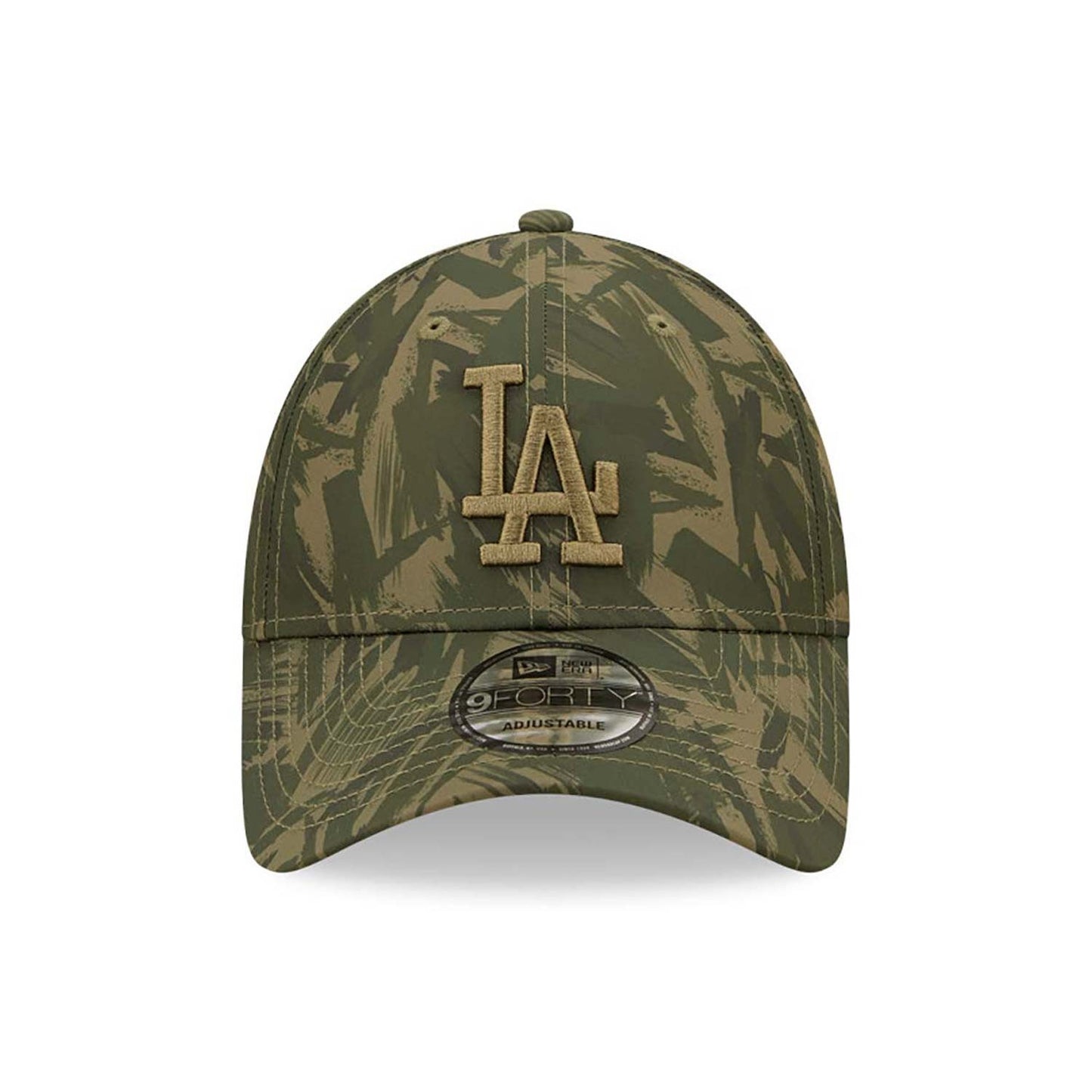 New Era MLB LA Dodgers Painted Green 9FORTY Adjustable Cap