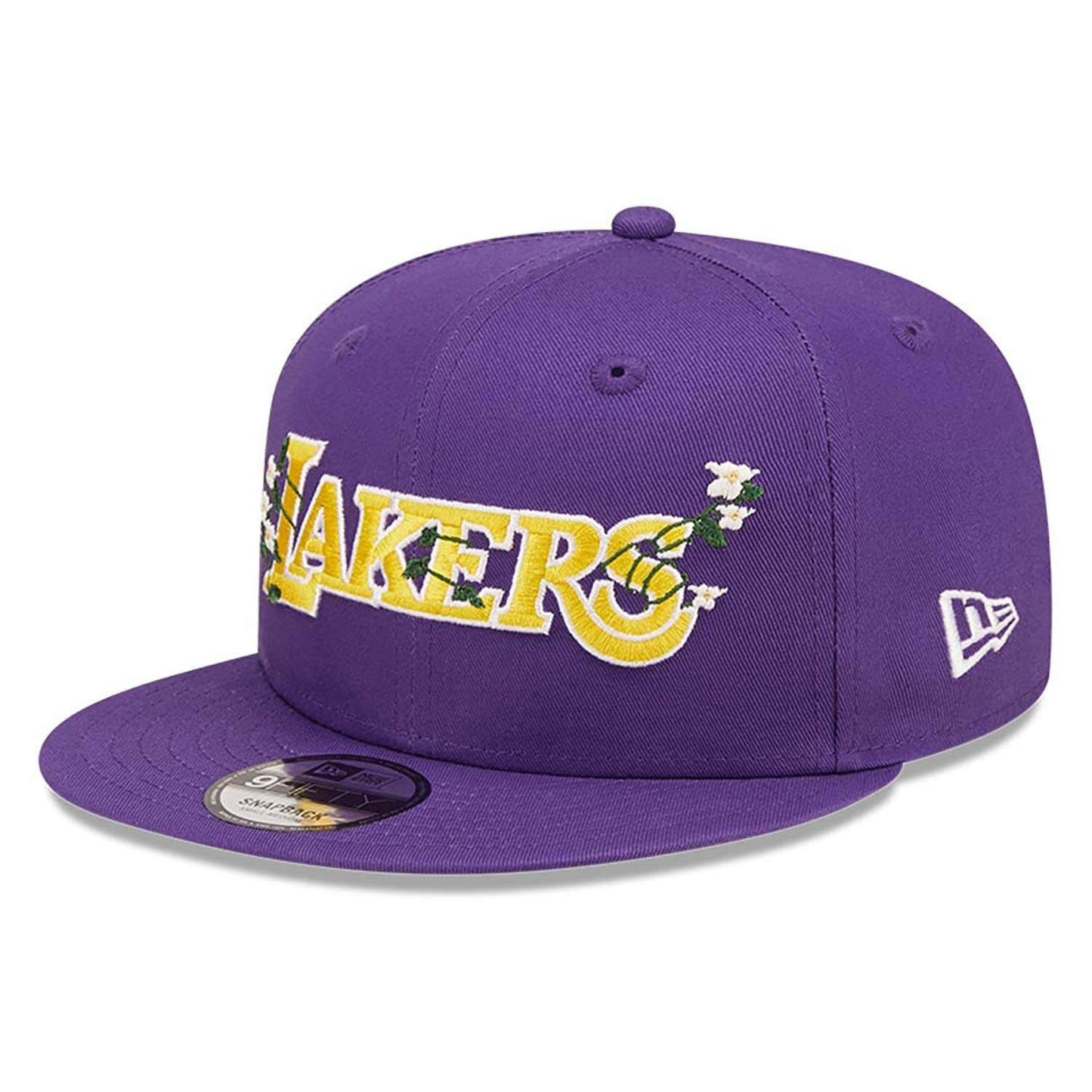 Šiltovka New Era 9FIFTY NBA Flower Wordmark Snapback LA Lakers  fialová
