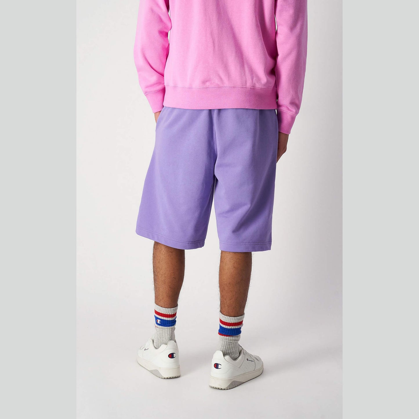Champion Knitted long bermuda Purple