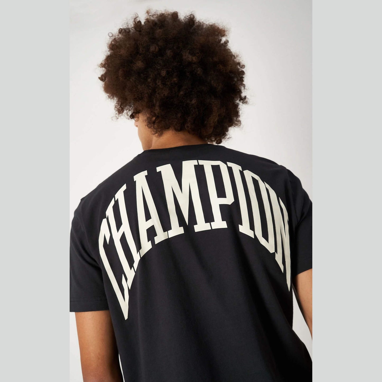 Champion Knitted City Explorer Crewneck T-Shirt Charcoal