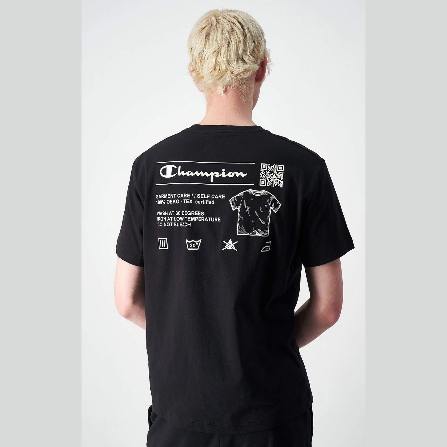 Champion Knitted crewneck t-shirt Black