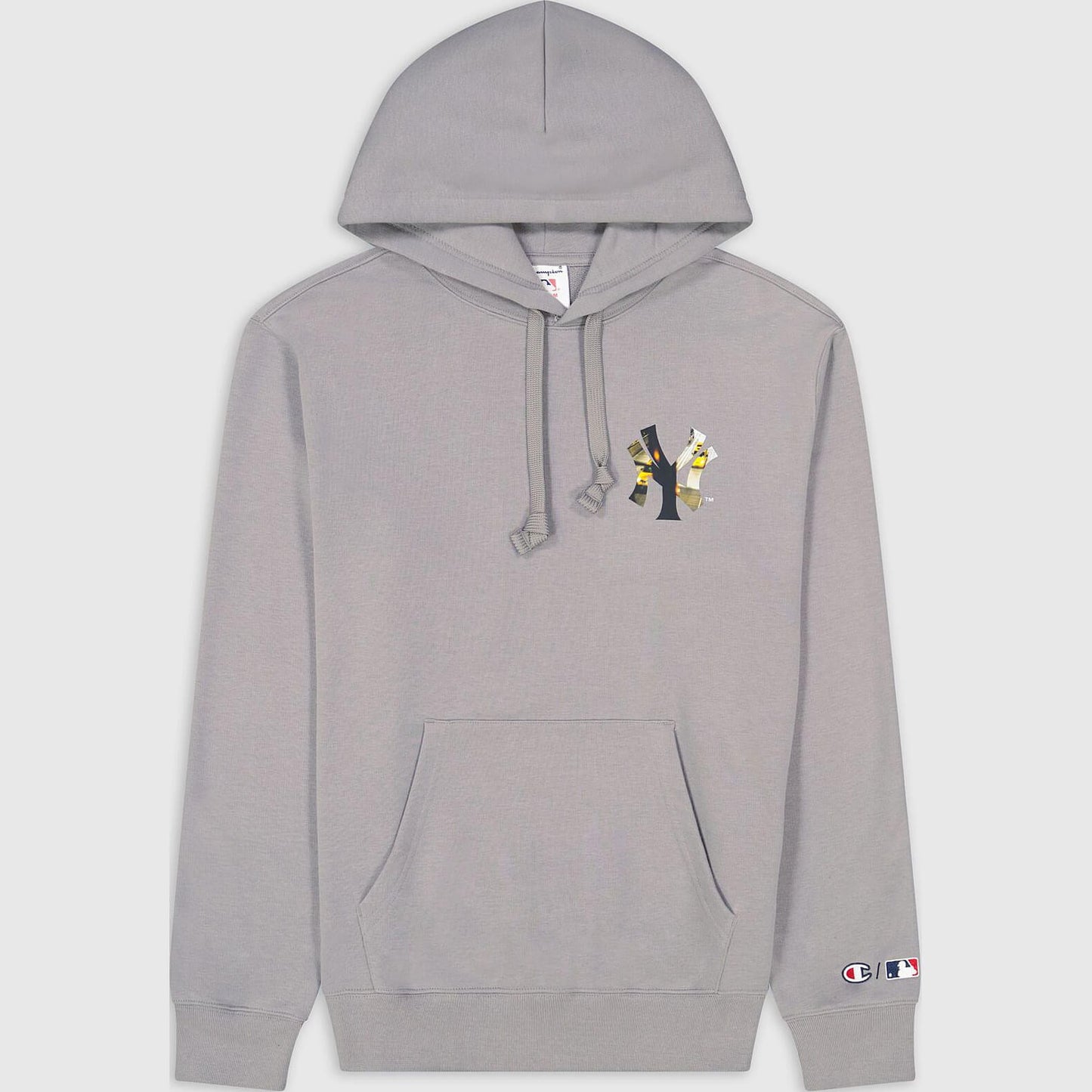 Champion MLB Knitted hooded sweatshirt Grey