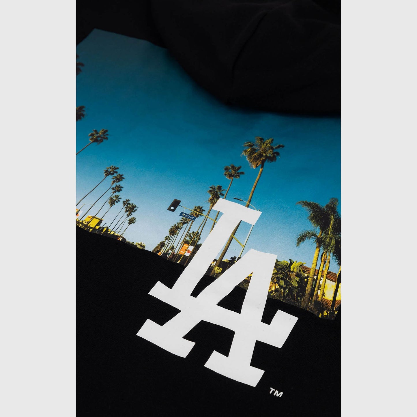 Mikina s kapucňou Champion MLB Knitted hooded sweatshirt čierna