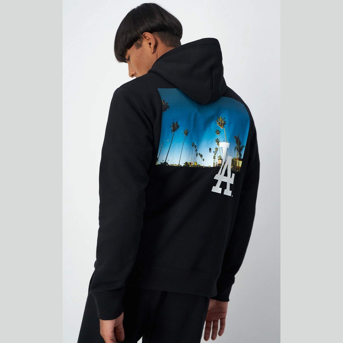 Mikina s kapucňou Champion MLB Knitted hooded sweatshirt čierna