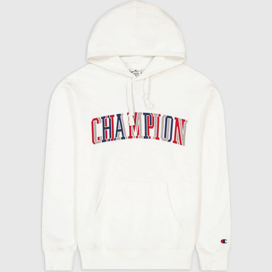 Champion Knitted Bookstore Hooded Sweatshirt Off White