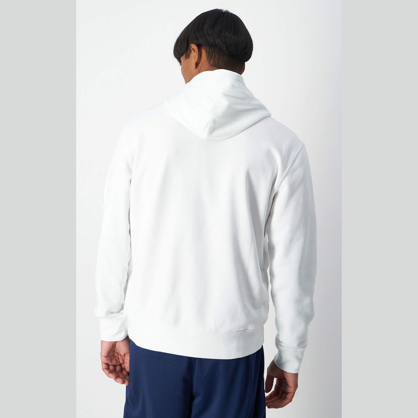 Mikina s kapucňou Champion Knitted Bookstore Hooded Sweatshirt krémová biela
