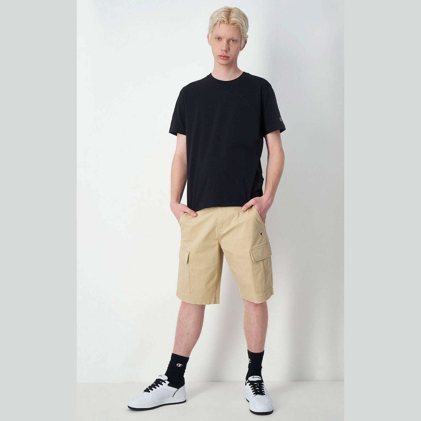 Champion Woven bermuda - sand
