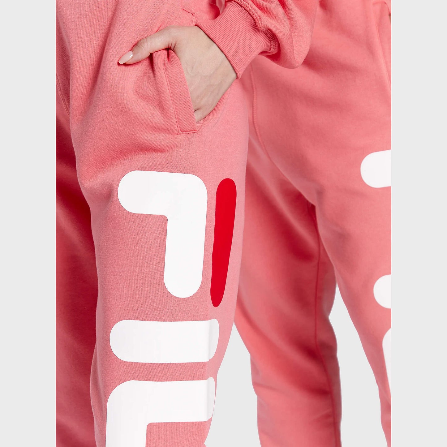 Unisex tepláky FILA BRONTE pants Tea ružové