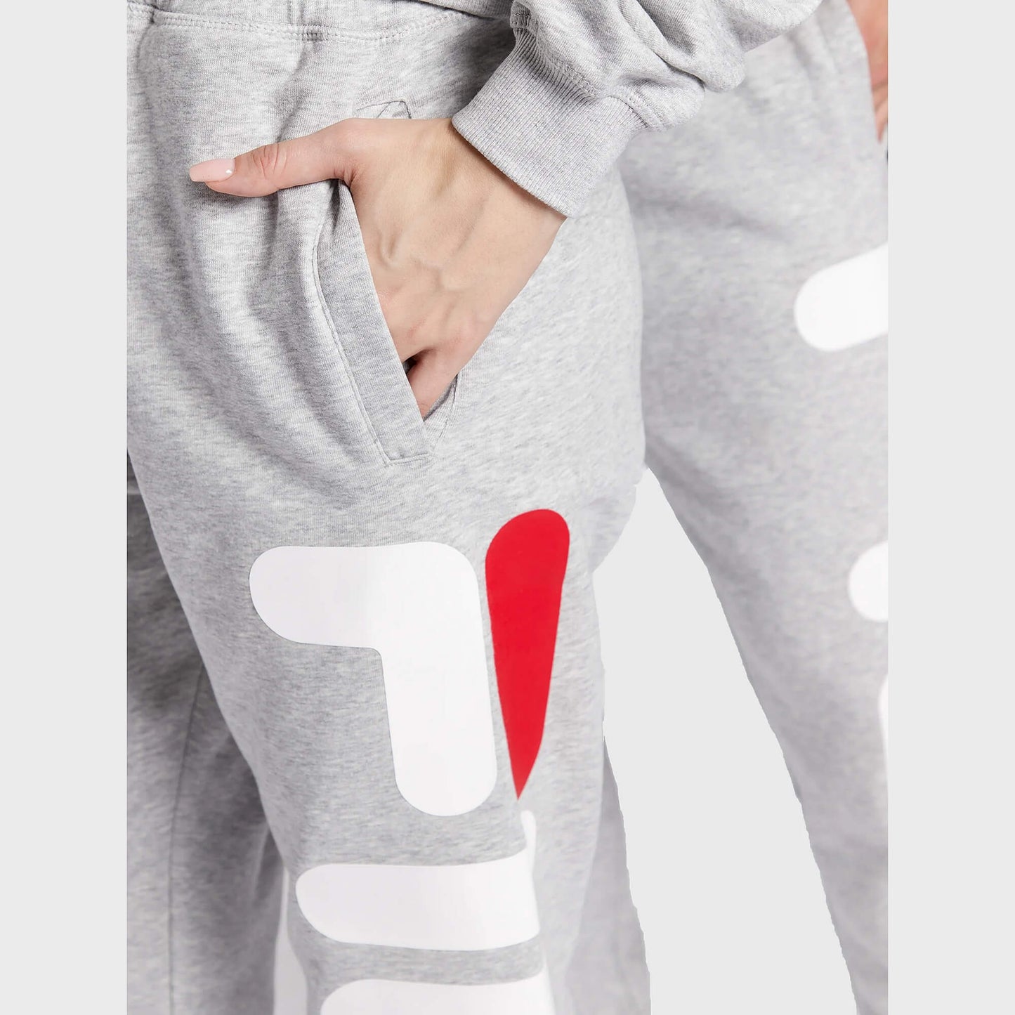 Unisex tepláky FILA BRONTE pants šedé