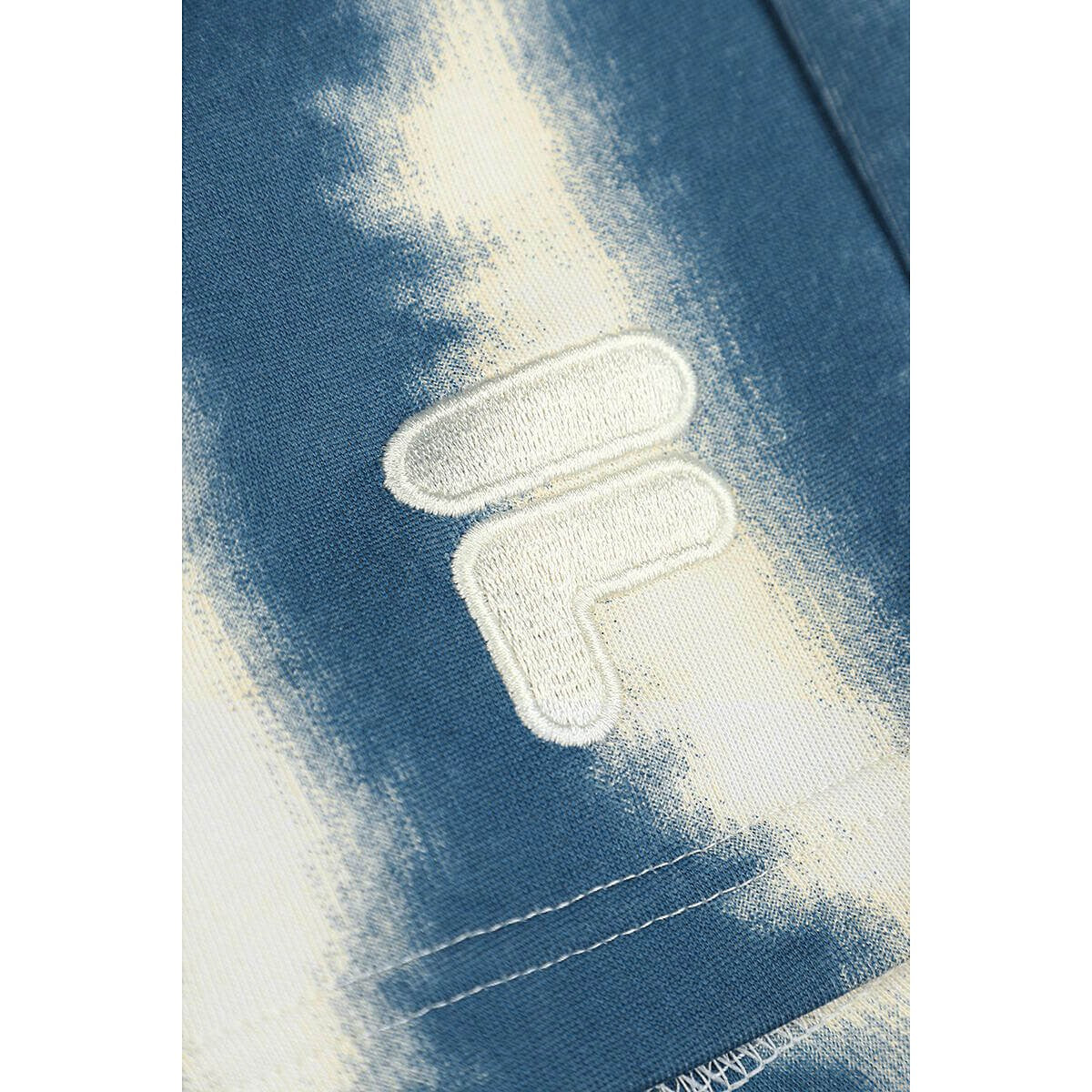 Šortky Fila CASARES AOP baggy shorts biela/modrá