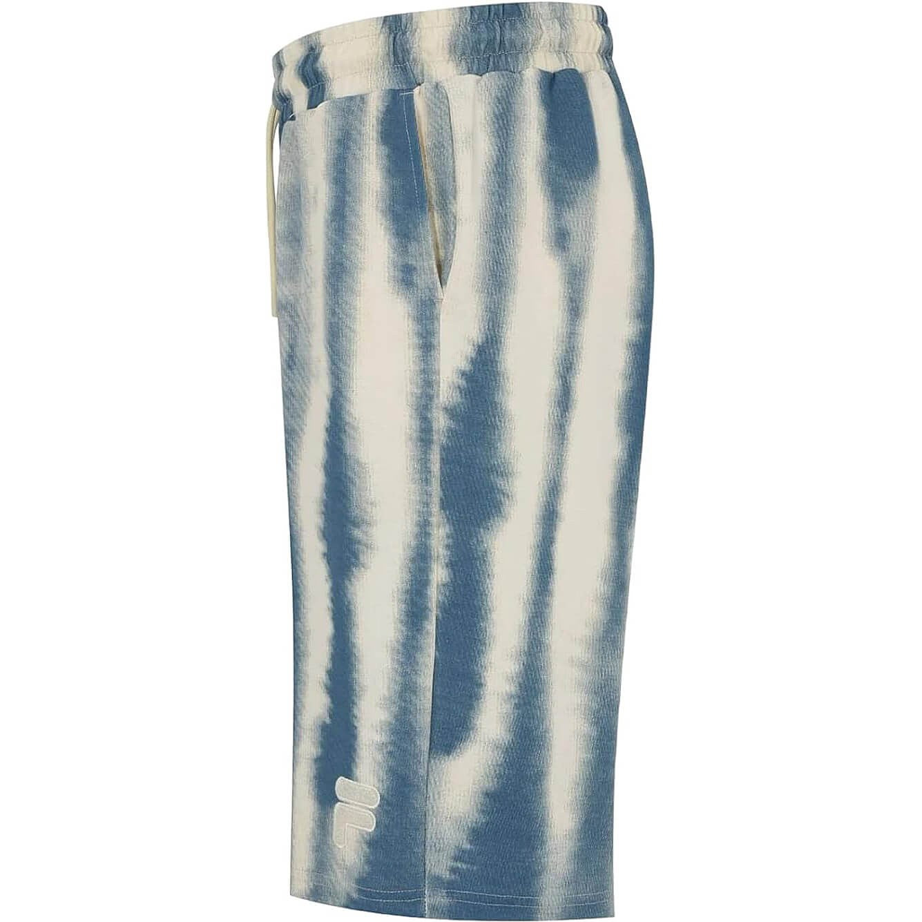 Šortky Fila CASARES AOP baggy shorts biela/modrá