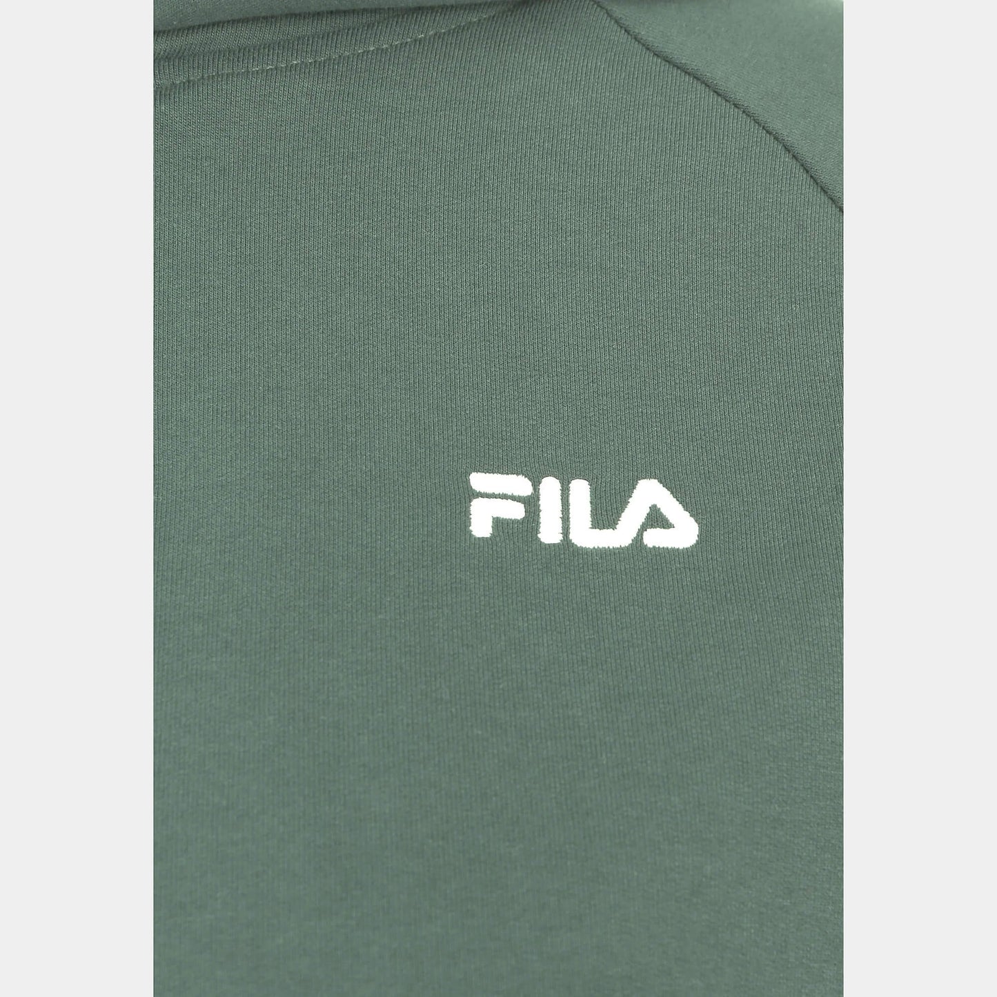 Fila BAALBERGE cropped hoody Silt Green