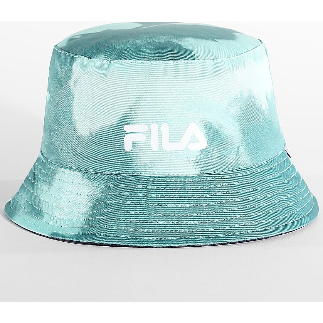 Fila BEAUVAIS Reversible Fitted Bucket hat Beryl Green Floral Batic AOP