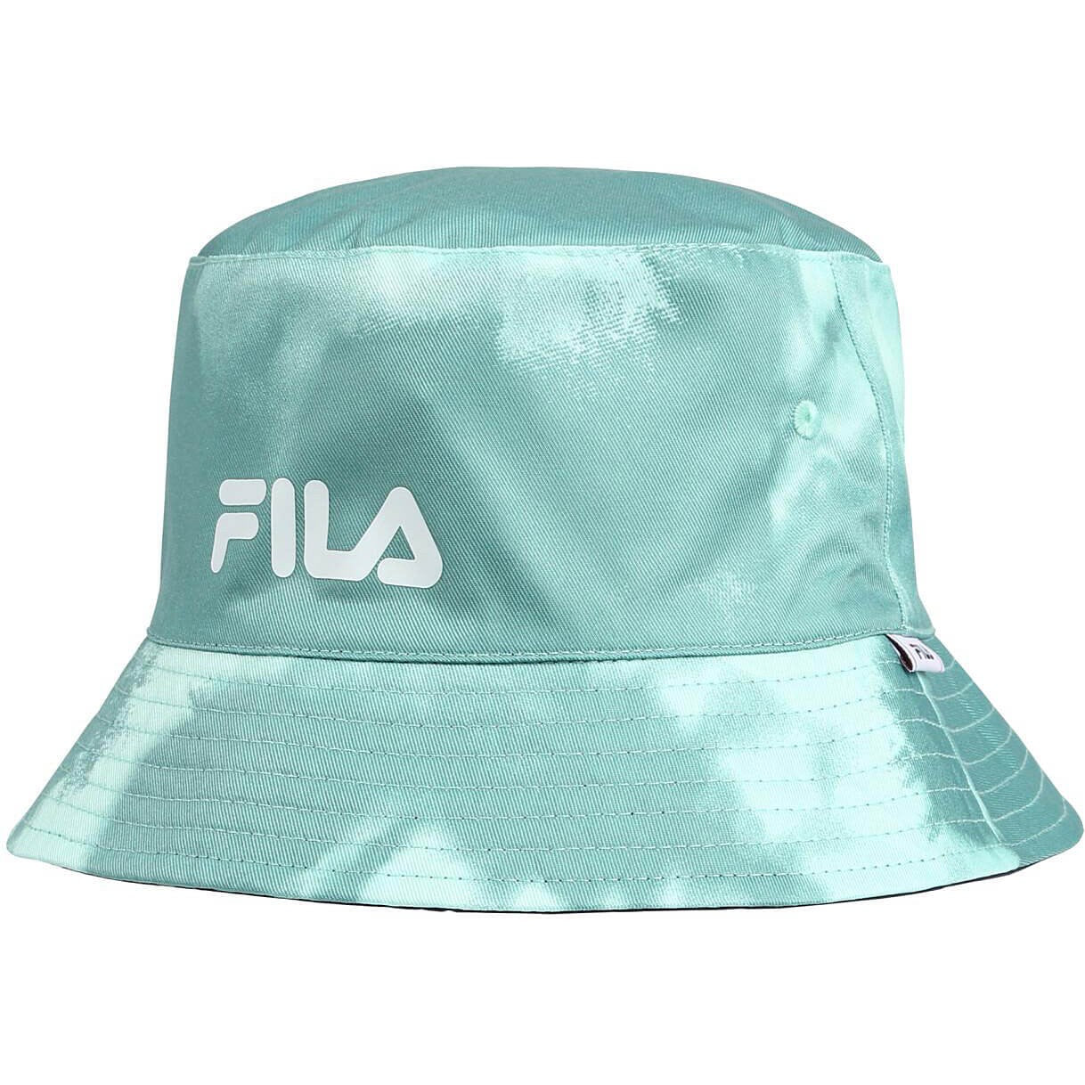 Fila BEAUVAIS Reversible Fitted Bucket hat Beryl Green Floral Batic AOP