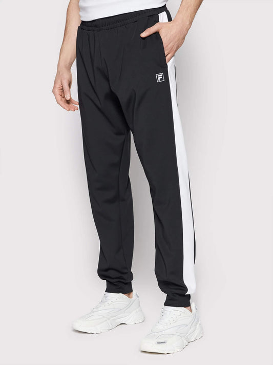 FILA REMOND track pants black-bright white