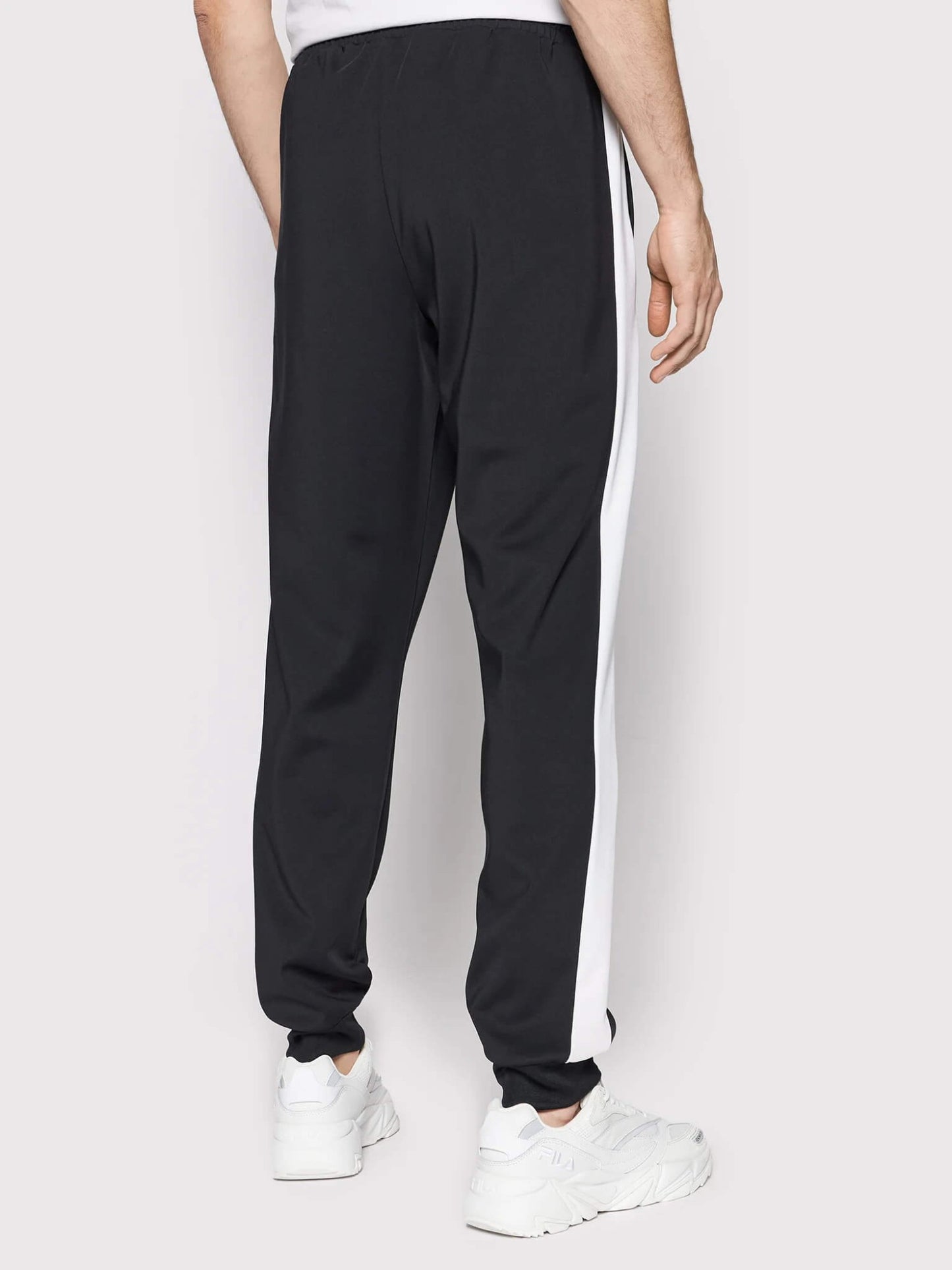 FILA REMOND track pants black-bright white