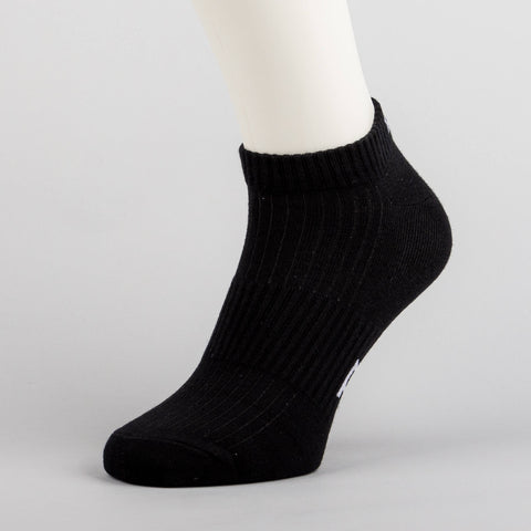 Peak Ankle Socks Black