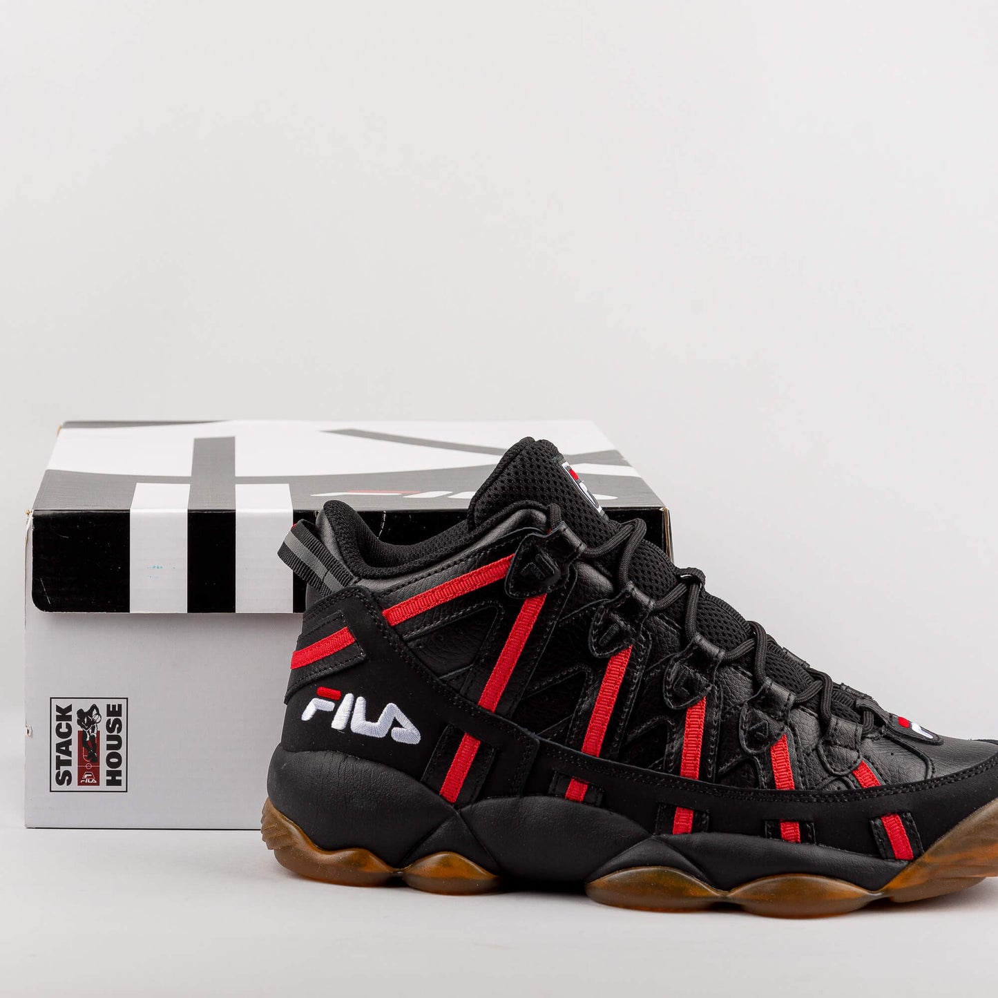 FILA SPAGHETTI Black-Fila Red