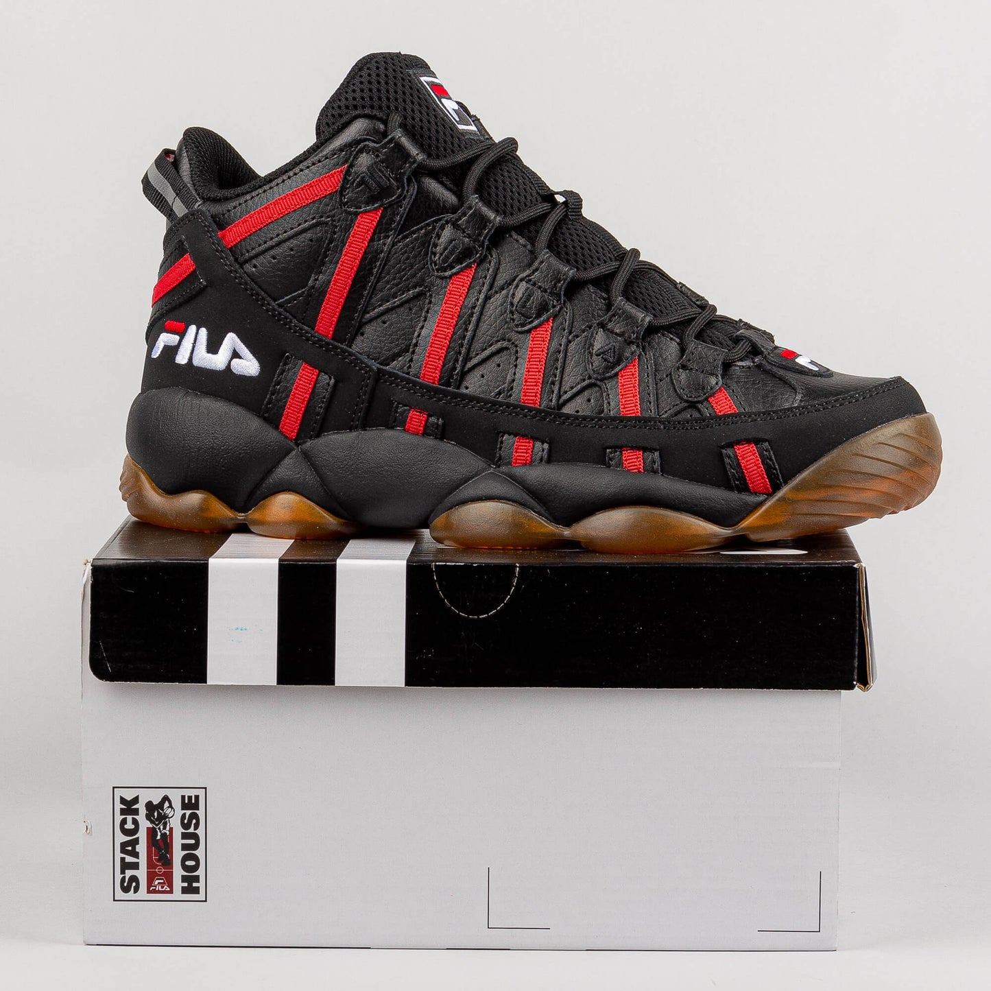 FILA SPAGHETTI Black-Fila Red