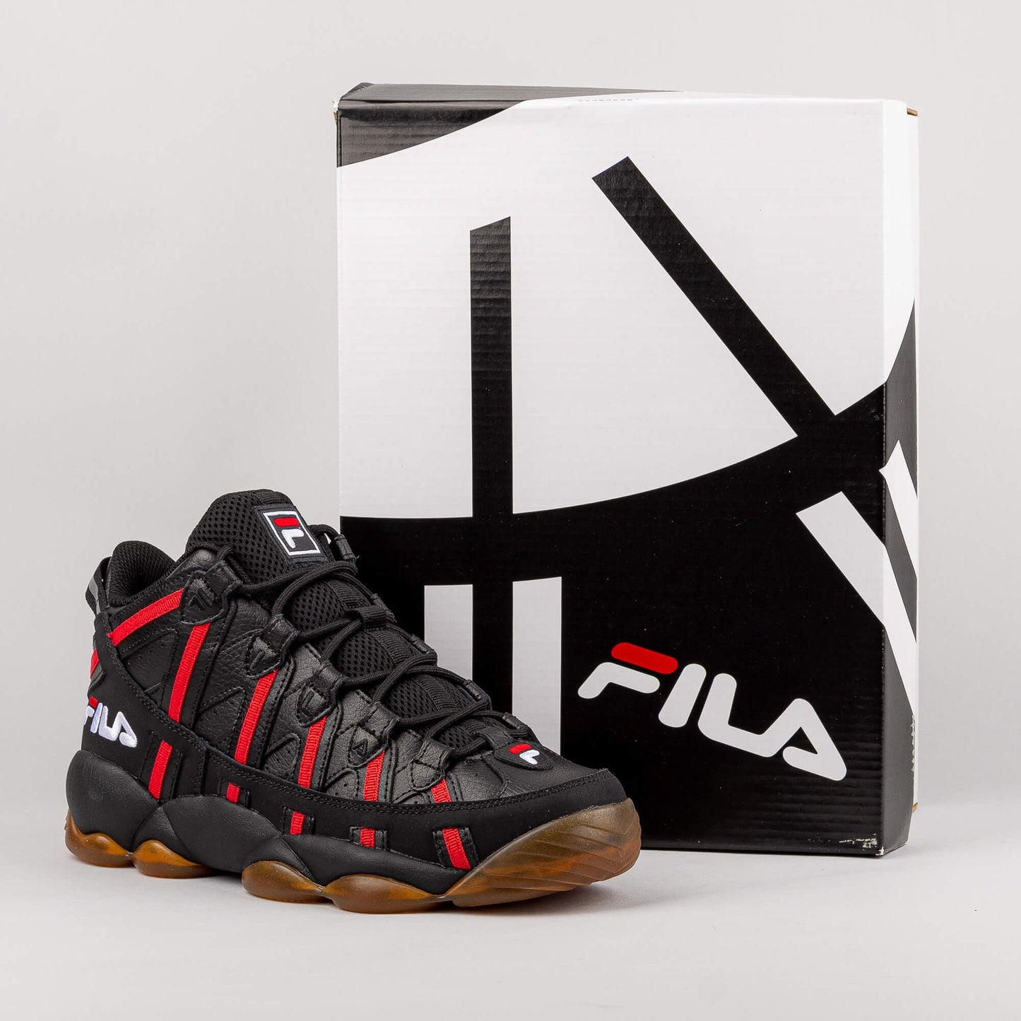FILA SPAGHETTI Black-Fila Red