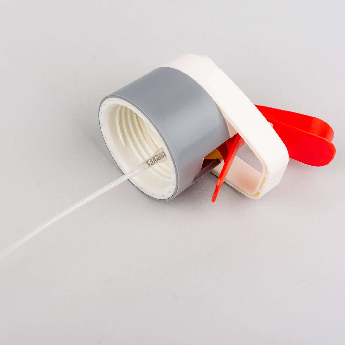 Športová fľaša Peak Tritan Bottle (450ml) šedá/červená