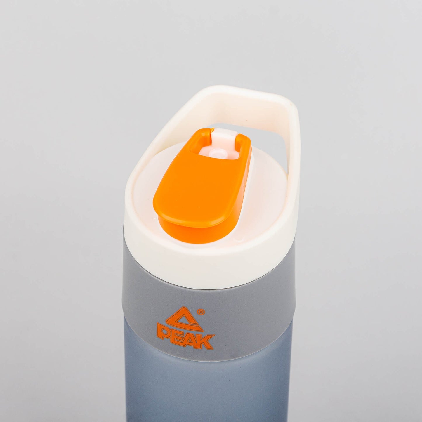 Peak Tritan Tritan Bottle (450ml) Mid.Grey/Fluorescent Orange