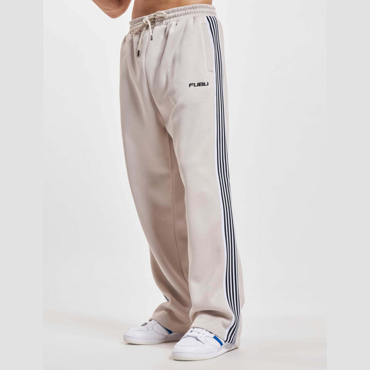 FUBU Corporate Mesh Pants creme/black