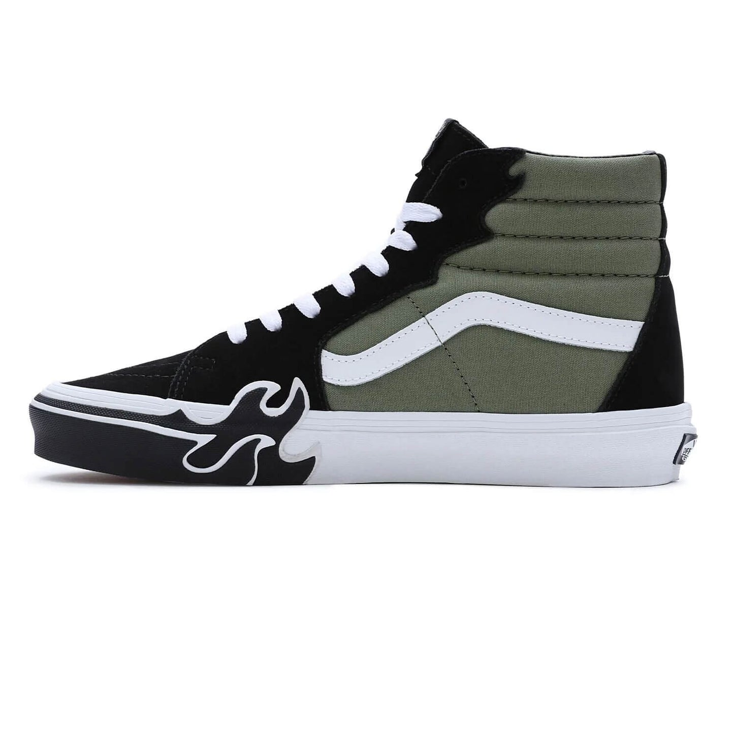 Tenisky Vans UA SK8-Hi Flame LODEN GREEN