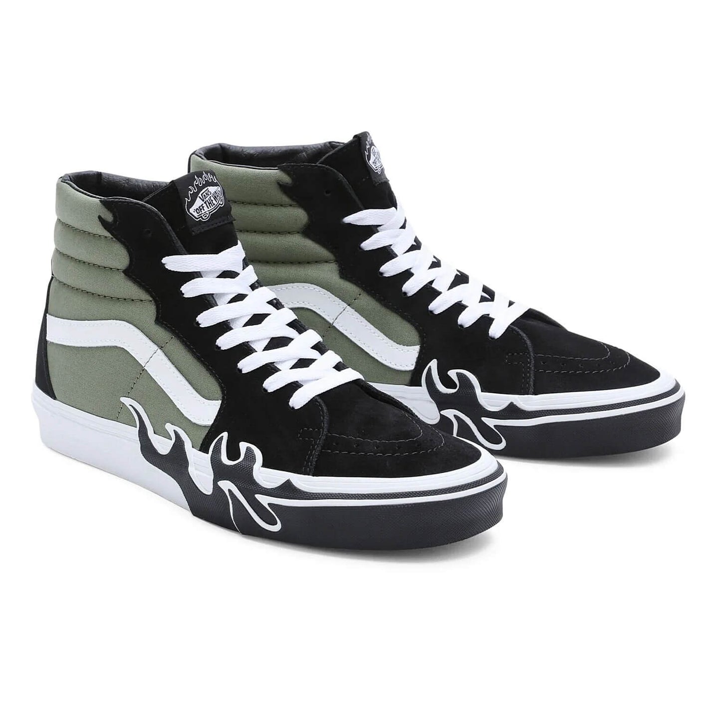 Tenisky Vans UA SK8-Hi Flame LODEN GREEN